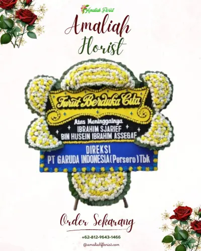 Papan Bunga Duka di Trimulyo